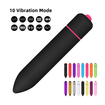 10 Speed การสั่นสะเทือน Clit Stimulation ผู้ใหญ่เซ็กซ์ทอย Vibrating Jump รักไข่ Mini Bullet G Spot ไข่สั่นสำหรับผู้หญิงหญิง