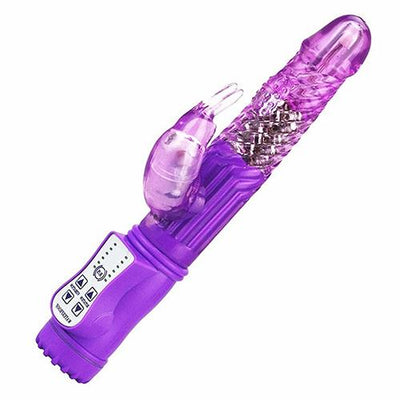 G Spot Vibrator 12 Modes Jelly Vibration Rotation Rabbit Female Massager Vagina Vibrator Clitoris Stimulator Adult Sex Toys Shop