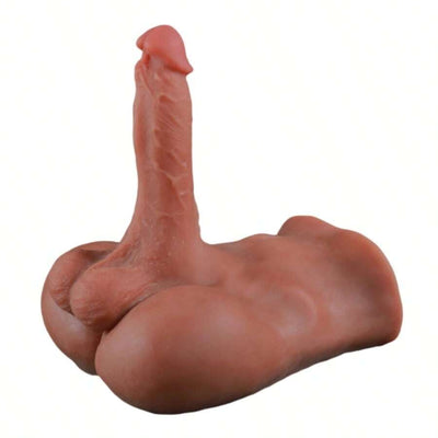 6.2lb Male Sex Doll for Women Sex Toys Male Torso Dildo Sex Doll with Realistic Sex Huge Cock 7.1in for Female Masturbation Sex Toy for Women Tight Anus Hole for Men Couple Adult Sex Doll for Woman Sex