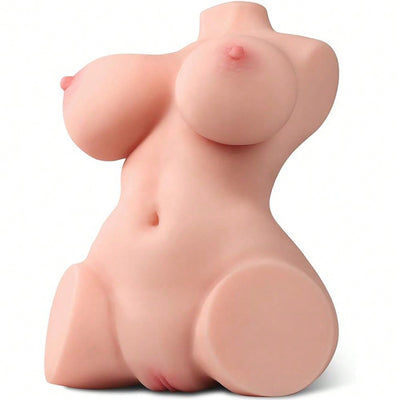 Sex Doll for Men Male Masturbator - 3.8 LB Life-Size Male Masturbators Sex Toys Torso with 3D Textured Pussy and Anal Channel Soft Boobs, Mens Adult Toys Sex Dolls Pocket Pussy