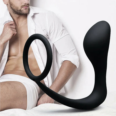 Anal Plug ชายต่อมลูกหมากนวด Cock แหวน Anal ปลั๊ก Dildo G-Spot Butt Plug ผู้ใหญ่เซ็กซ์ทอย Anal ของเล่นสำหรับผู้หญิง Man เกย์ Sex Shop