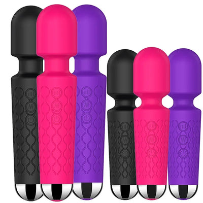 ที่มีประสิทธิภาพ Clitoris Vibrators ชาร์จ USB AV Vibrator เครื่องนวด Sexual Wellness เพศเร้าอารมณ์ของเล่นสําหรับผู้หญิงผลิตภัณฑ์สําหรับผู้ใหญ่ G Spot