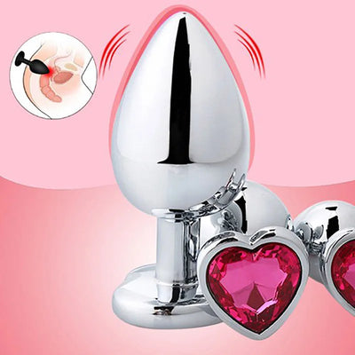 ปลั๊กทวารหนัก En Cristal En Acier Inoxydable, Gode De Massage De La Prostate, Jouets Sexuels Anaux, Cuteur 3, UNIS Isseur Parfait
