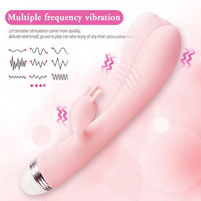 G Ponto Coelho Vibrador Vibrador Dupla Vibra??o Brinquedos Sexuais Para Mulheres Sexo Feminino Masturbador Vibrador Para Sexo Adulto Feminino Produto 18