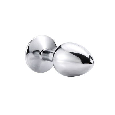 Metal Anal Plug Heart Stainless Steel Crystal Anal Plug Removable Butt Plug Stimulator Anal Sex Toys Prostate Massager Dildo