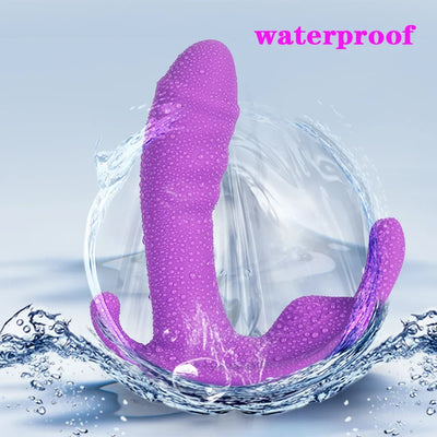 ผู้หญิง Dildo ผีเสื้อ Vibrator เซ็กซ์ทอยสำหรับผู้หญิงรีโมทแอปบลูทูธเซ็กซี่ Dildo หญิง Vibrators สำหรับผู้หญิง