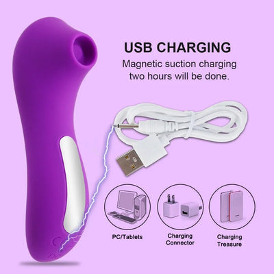 Powerful Sucking Vibrator for Women Sucker Clitoris Nipple Oral Vacuum Stimulator Vagina Female Masturbator Adults Sex Toys 18+