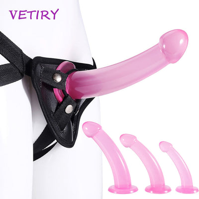 Strap on Realistic Dildo Strapon Dildo Panties Anal Plug Gay Adult Game Sex Toys for Lesbian Women Couples Adult Masturbation