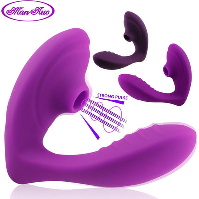 Vagina Sucker Vibrator Oral Sex Suction Clitoris Stimulation Female Masturbation Erotic Sex Toys for Women